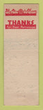 Matchbook Cover - Alfred Cleaners Los Angeles? Hillbilly WEAR