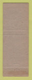 Matchbook Cover - Hotel Multnomah Portland OR WEAR