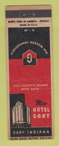 Matchbook Cover - Hotel Gary IN