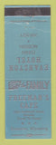 Matchbook Cover - Freeman's Cafe Evanston WY