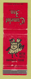 Matchbook Cover - Camelot Inn Amarillo TX WEAR