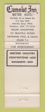 Matchbook Cover - Camelot Inn Amarillo TX WEAR