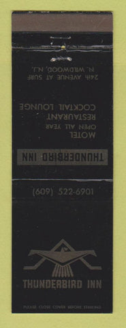 Matchbook Cover - Thunderbird Inn North Wildwood NJ WEAR