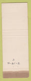 Matchbook Cover - Triangle Sports Car Service Wichita KS pinup WORN STRIKER