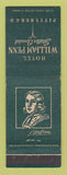 Matchbook Cover - Hotel William Penn Pittsburgh PA