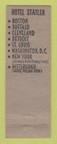 Matchbook Cover - Hotel William Penn Pittsburgh PA