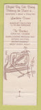 Matchbook Cover - Atlantis Restaurant San Diego CA