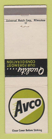 Matchbook Cover - Avco