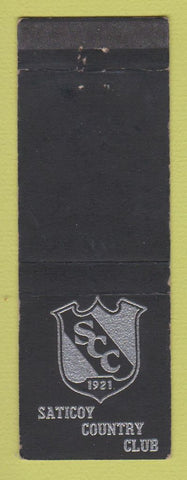 Matchbook Cover - Saticoy County Club Ventura County CA