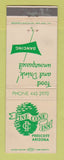 Matchbook Cover - Pine Cone Inn Prescott AZ WEAR