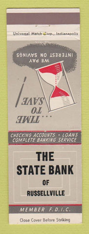 Matchbook Cover - State Bank of Russelville IN