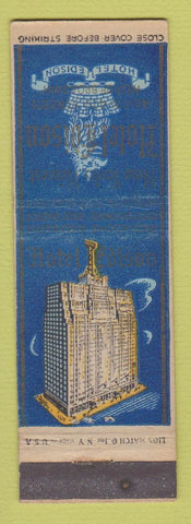 Matchbook Cover - Hotel Edison New York City