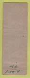 Matchbook Cover - Monaca Grill Monaca PA pinup WORN