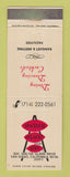 Matchbook Cover - Shelter Island Inn San Diego CA