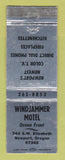 Matchbook Cover - Windjammer Motel Newport OR SILVER WEAR