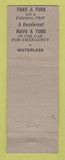 Matchbook Cover - Black Hand Soap Oakland CA