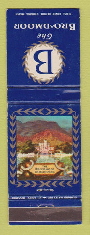 Matchbook Cover - Broadmoor Hotel Colorado Springs