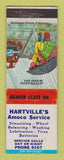 Matchbook Cover - Hartville's Amoco oil gas OH?