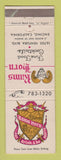 Matchbook Cover - Rams Horn Restaurant Encino CA