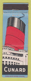 Matchbook Cover - Cunard Cruise Lines WEAR