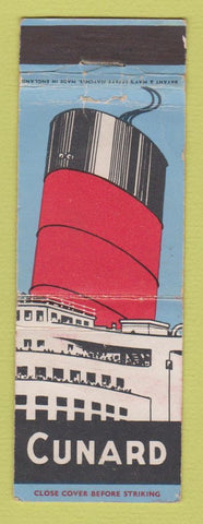 Matchbook Cover - Cunard Cruise Lines WEAR