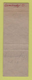 Matchbook Cover - Howard's Paint Appliances Sylvania TV Cambridge OH WORN
