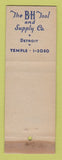 Matchbook Cover - BH Tool and Supply Detroit MI WEAR