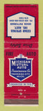 Matchbook Cover Michigan Mutual Insurance Cedar Springs MI Chuck Patterson WEAR