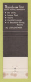Matchbook Cover - Cainbow Inn Grand Rapids MN