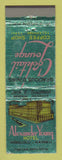 Matchbook Cover - Alexander Young Hotel Honolulu Hawaii