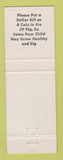 Matchbook Cover - Elks Club Juneau AK