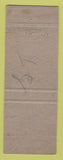 Matchbook Cover - Berks Products Cement Reading PA WEAR