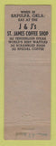 Matchbook Cover - J&J Eat Shop Bristow OK