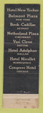 Matchbook Cover - Netherland Plaza Hotel Cincinnati OH