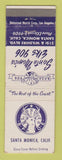 Matchbook Cover - Elks Lodge Santa Monica CA