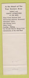Matchbook Cover - Outpost Motel Trading Post Delores Colorado