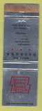 Matchbook Cover - Duluth Shore and Atlantic Railroad WORN