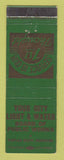 Matchbook Cover - Your City Light Water Board Poplar Bluff MO