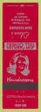 Matchbook Cover - Eileen's Hair Salon Detroit MI girlie
