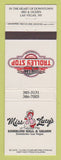 Matchbook Cover - Trolley Stop Casino Las Vegas NV Miss Lucy's girlie