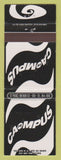 Matchbook Cover - Campus Montreal QC girlie back