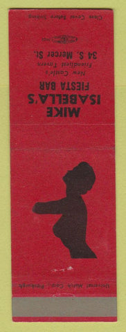 Matchbook Cover - Mike Isabella's Fiesta Bar New Castle PA girlie