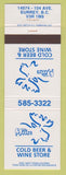 Matchbook Cover - The Moose Liquor Store Surrey BC