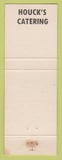 Matchbook Cover - Houck's Catering