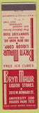 Matchbook Cover - Bryn Mawr Liquor Corp Rogers Park Chicago IL