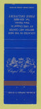 Matchbook Cover - Chapel Wine Shop New Haven CT