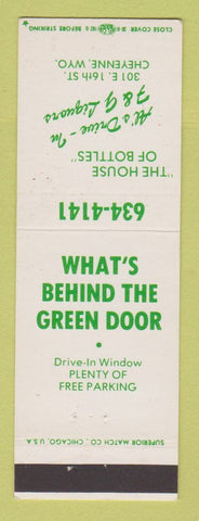 Matchbook Cover - Al's Drive In Liquors Cheyenne WY
