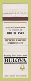 Matchbook Cover - Bulova Watches Casa De Oro Miami Beach FL