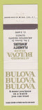 Matchbook Cover - Bulova Watches Flaherty Jewelry Arlington Heights IL