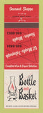 Matchbook Cover - Bottle and Basket Liquor Detroit MI Vienna Beef Kosher
